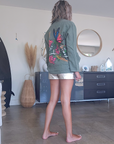 Veste surchemise kaki
