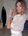 Haut en crochet