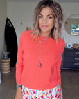 Pull orange sanguine vif