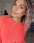 Pull orange sanguine vif