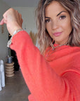 Pull orange sanguine vif