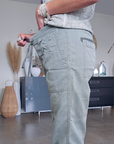 Pantalon jog kaki