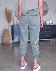 Pantalon jog kaki