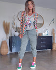 Pantalon jog kaki