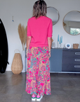 Pull doux rose fuchsia