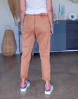 Pantalon chino terre