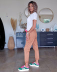 Pantalon chino terre
