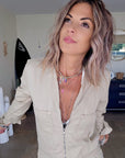 Combinaison beige