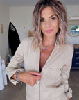 Combinaison beige