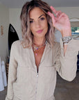 Combinaison beige