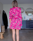 Robe flowers fuchsia