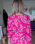 Robe flowers fuchsia