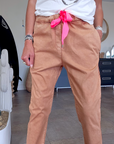 Pantalon chino terre
