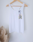 Débardeur peace & love skull