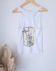 Débardeur peace & love skull