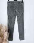 Pantalon slim kaki-gris