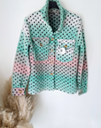 Surchemise tie and dye