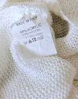 Pull blanc rock