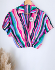 Blouse arlequin
