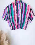 Blouse arlequin