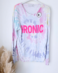 Pull tie and dye Ironic