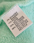 Pull glamour vert menthe