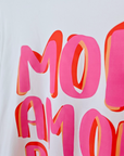 Tee-shirt blanc amore