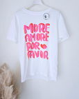 Tee-shirt blanc amore