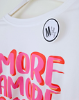Tee-shirt blanc amore