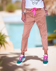 Pantalon chino terre