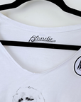 Tee-shirt blanc Blondie