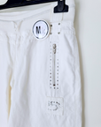 Pantalon white rock-chic