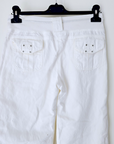 Pantalon white rock-chic