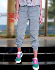 Pantalon jog kaki