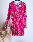 Robe flowers fuchsia