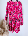 Robe flowers fuchsia