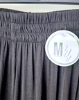 Pantalon black jambes larges