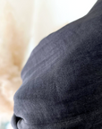 Pantalon black jambes larges
