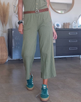 Combinaison kaki & ceinture