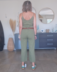 Combinaison kaki & ceinture