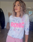 Pull tie and dye Ironic