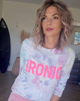 Pull tie and dye Ironic