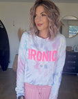 Pull tie and dye Ironic