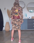 Robe chemise camouflage kiss - 𝐌𝐚𝐫𝐢𝐧𝐚𝟒𝟒𝐟𝐚𝐦𝐢𝐥𝐲