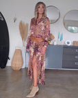 Robe automnale + ceinture