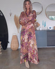 Robe automnale + ceinture