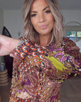 Robe automnale + ceinture