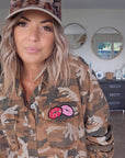 Robe chemise camouflage kiss - 𝐌𝐚𝐫𝐢𝐧𝐚𝟒𝟒𝐟𝐚𝐦𝐢𝐥𝐲