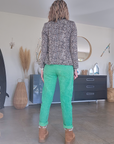 Pantalon velours vert