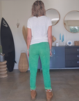 Pantalon velours vert